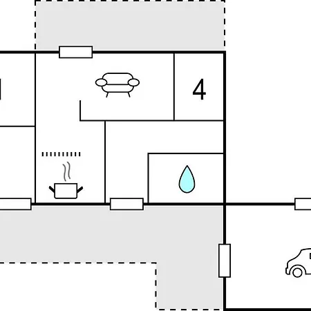 Pet Friendly In With Kitchen Ferienhaus *